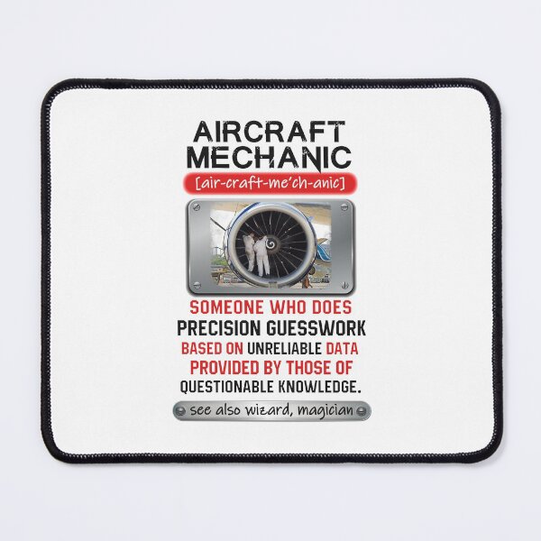 Item preview, Awesome Aircraft Mechanic Who Does Precision Guesswork designed and sold by triclownmerch.