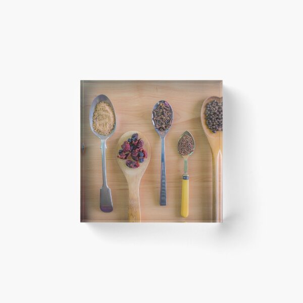 Item preview, Herbs & Spices on various Spoons designed and sold by hijackhippo.