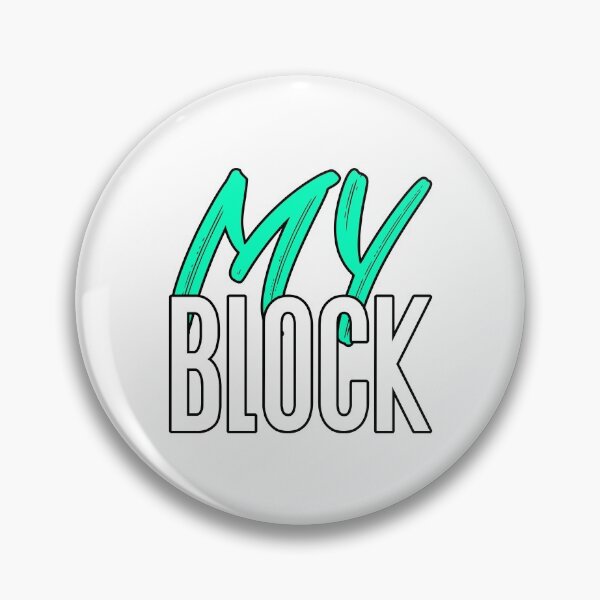 Item preview, My Block - Teal -  designed and sold by onjcdesign.