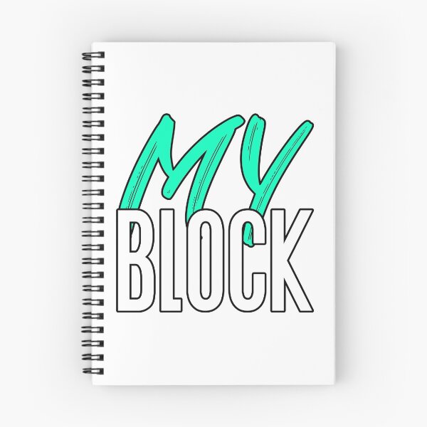 Item preview, My Block - Teal -  designed and sold by onjcdesign.