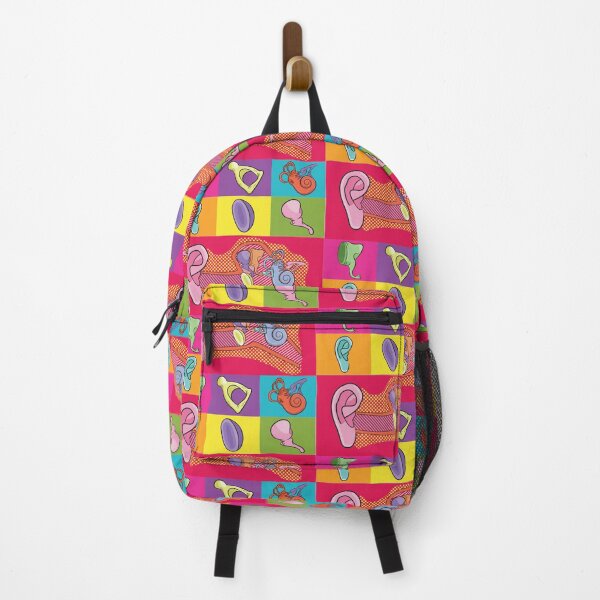 Item preview, Outer, Middle, and Inner Ear Anatomy Colorful Illustration  designed and sold by StacyAnnDesigns.