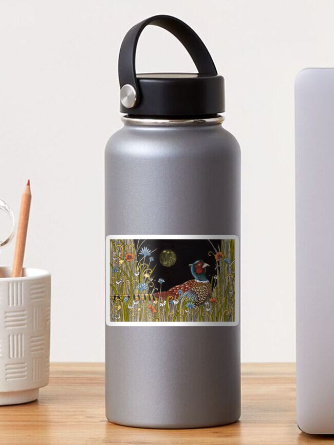 Thumbnail 1 of 3, Sticker, Midnight Meadow designed and sold by AnitaInverarity.