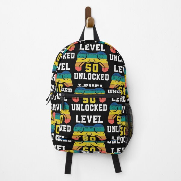 Item preview, Level 50 Unlocked, 50th Gamer Birthday Distressed designed and sold by Fabvity.