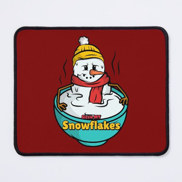 Item preview, Sizzle MY Snowflakes red designed and sold by AndPeace702.
