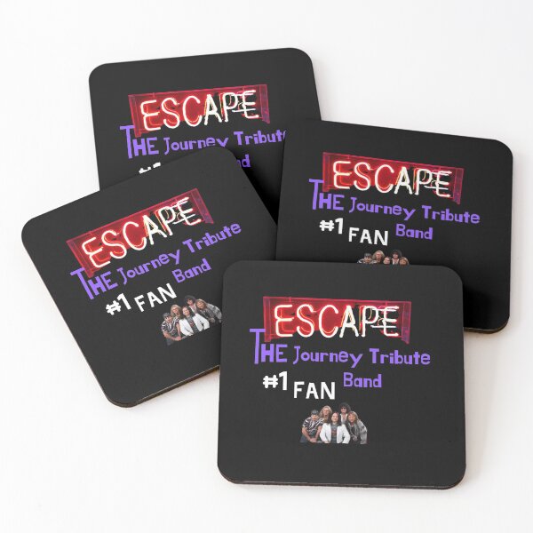 Item preview, Escape The Journey Tribute Band Button Pins & Stickers designed and sold by concettaellis.