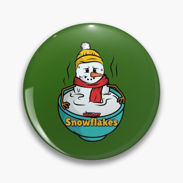 Item preview, Sizzle MY Snowflakes green designed and sold by AndPeace702.