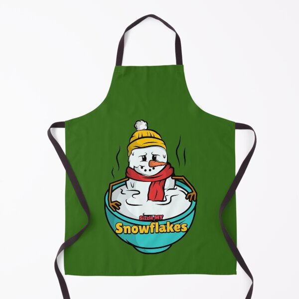 Item preview, Sizzle MY Snowflakes green designed and sold by AndPeace702.