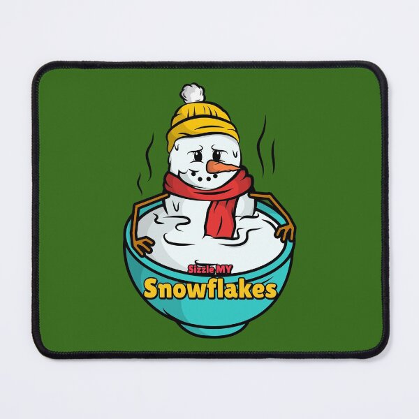 Item preview, Sizzle MY Snowflakes green designed and sold by AndPeace702.