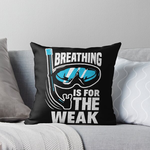 Item preview, Breathing Is For The Weak Underwater Diving Swimmer Snorkel designed and sold by ShopTheStyle.