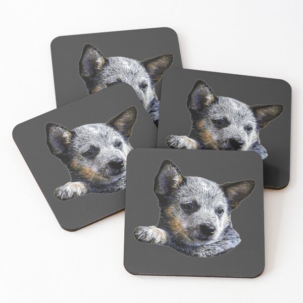 Item preview, Australian Cattle Dog Blue Heeler Puppy Dog designed and sold by Elarex.