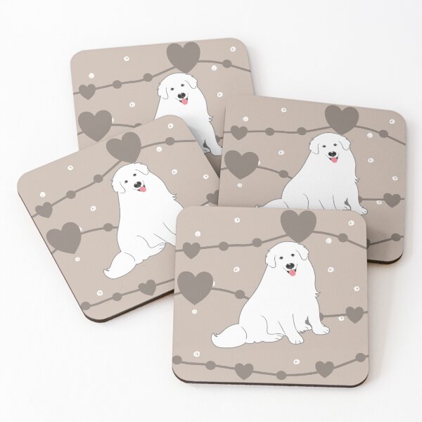 Item preview, Love White Great Pyrenees Dog designed and sold by Lulupainting.