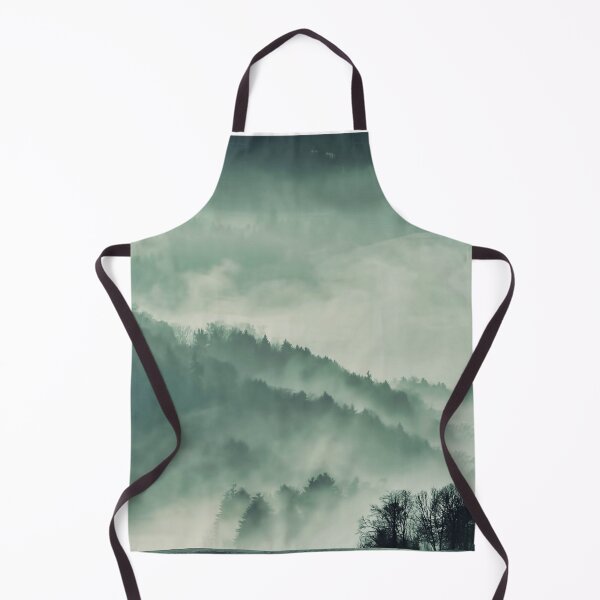 Item preview, Misty Winter Pine Forest Landscape designed and sold by Simi2020.