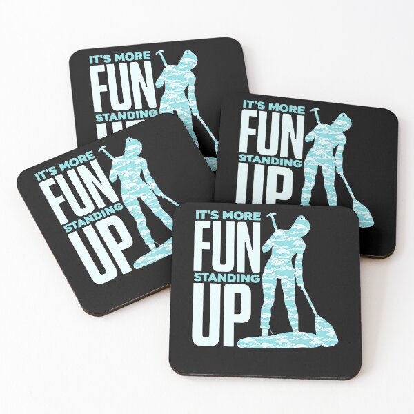 Item preview, Paddleboarding Stand Up Paddle It's More Fun Standing Up designed and sold by ShopTheStyle.