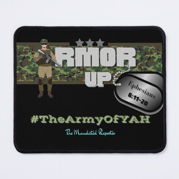 Item preview, Armor Up |GOD's Army| Army of GOD| Army Combat Uniform| Military Camouflage designed and sold by TheReporter1.