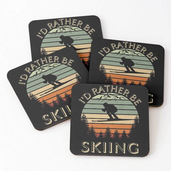 Item preview, I'd rather be skiing, Ski winter sport designed and sold by Benchamart.