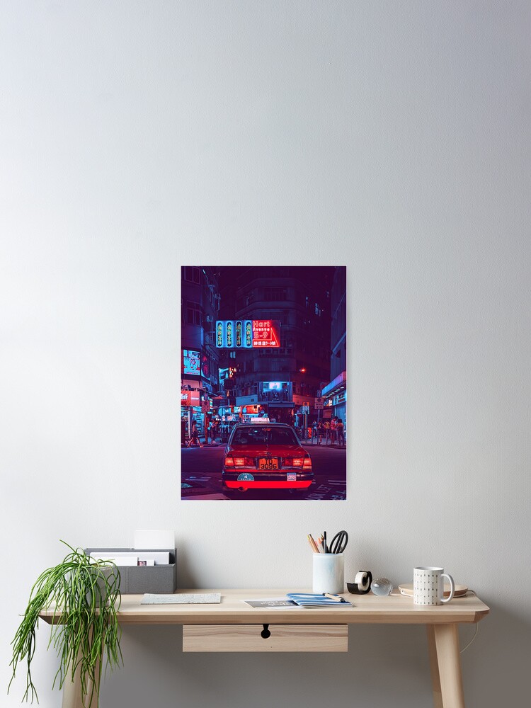 Thumbnail 2 of 3, Poster, Hong Kong designed and sold by newscape.