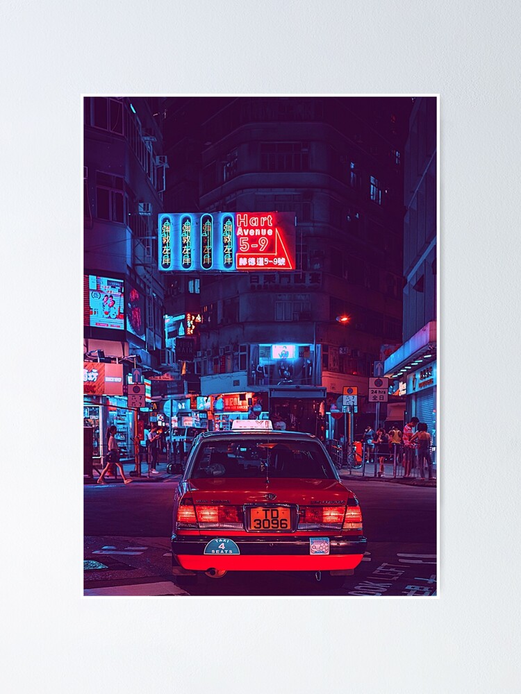 Thumbnail 1 of 3, Poster, Hong Kong designed and sold by newscape.