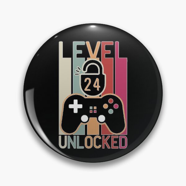 Item preview, Level 24 Unlocked designed and sold by GACreative63.