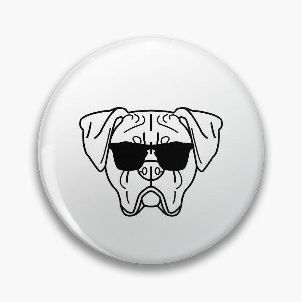 Artikelvorschau, Boxer-Sonnenbrille | Cooler Boxer Hund | Boxer Besitzer Geschenk entworfen und verkauft von Presto Prints Design.