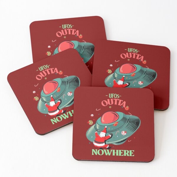 Item preview, UFOs OUTTA NOWHERE red designed and sold by AndPeace702.