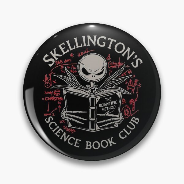 Item preview, Nightmare Before Christmas Skellington's Science Book Club designed and sold by CaliforniaStore.