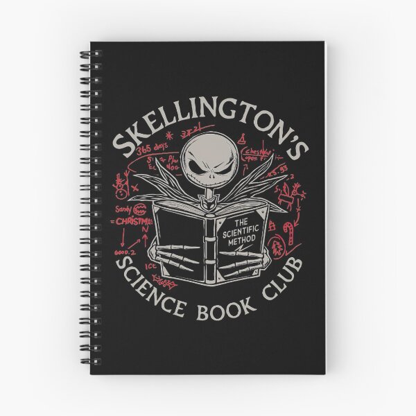 Item preview, Nightmare Before Christmas Skellington's Science Book Club designed and sold by CaliforniaStore.