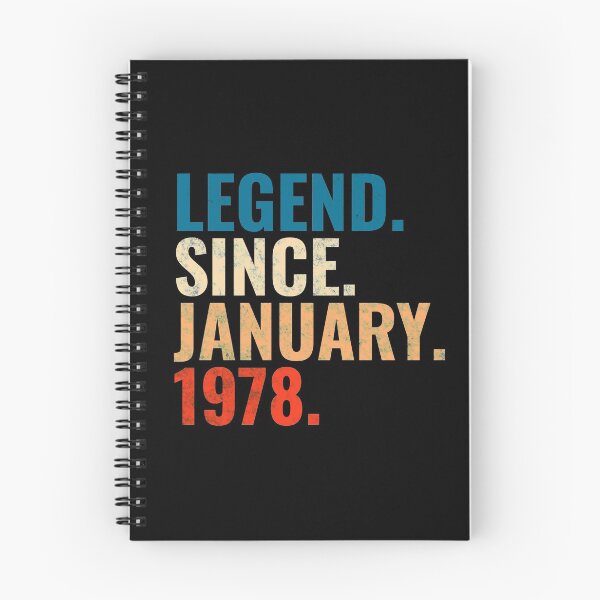 Item preview, Legend Since January 1978 Retro Vintage designed and sold by Teelogic.