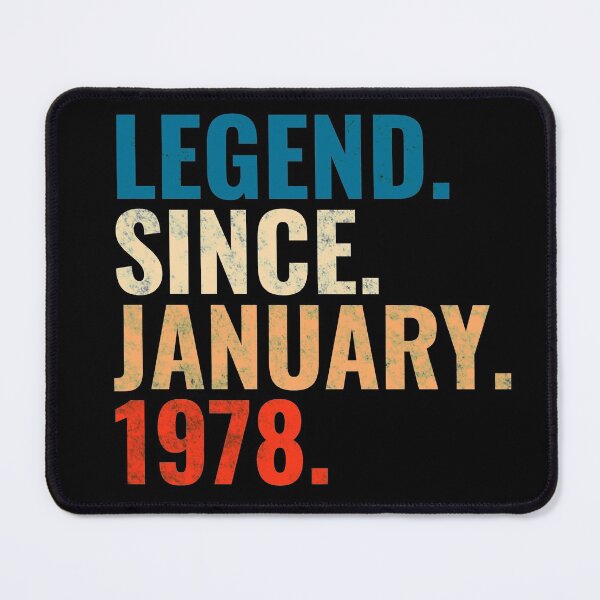 Item preview, Legend Since January 1978 Retro Vintage designed and sold by Teelogic.