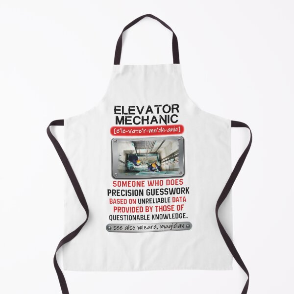 Item preview, Awesome Elevator Mechanic Who Does Precision Guesswork designed and sold by triclownmerch.