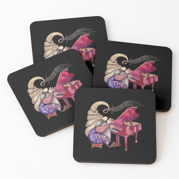 Item preview, Piano Playing Gnome-gift idea for music teachers designed and sold by BRtisticDesigns.