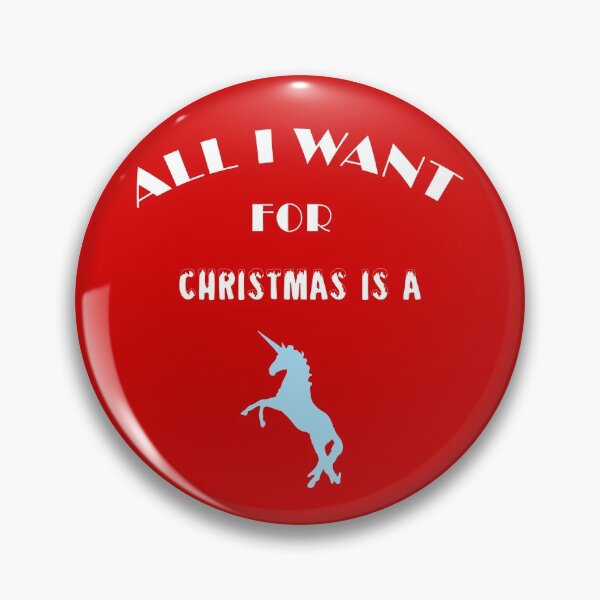 Item preview, All I Want For Christmas Is A Unicorn designed and sold by Ruwans.
