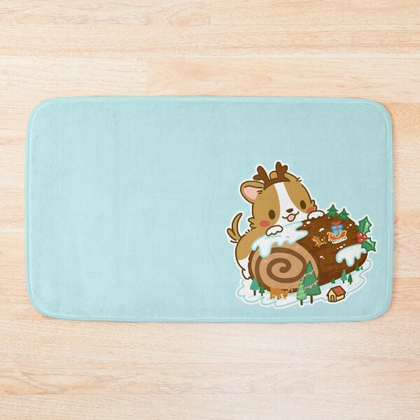 Item preview, Lazy Corgi - Christmas Cake with Reindeer (Blue) designed and sold by LazyCorgiHK.
