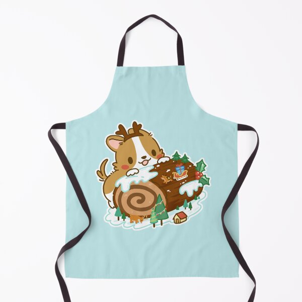 Item preview, Lazy Corgi - Christmas Cake with Reindeer (Blue) designed and sold by LazyCorgiHK.