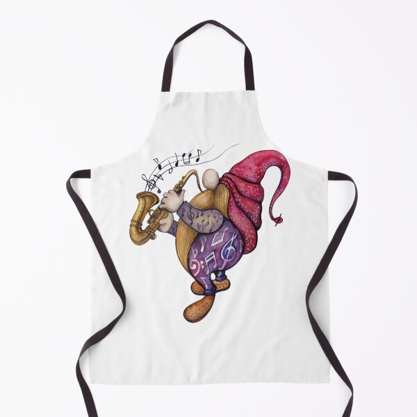 Item preview, Gnome Playing the Saxophone-gift for music students & teachers designed and sold by BRtisticDesigns.