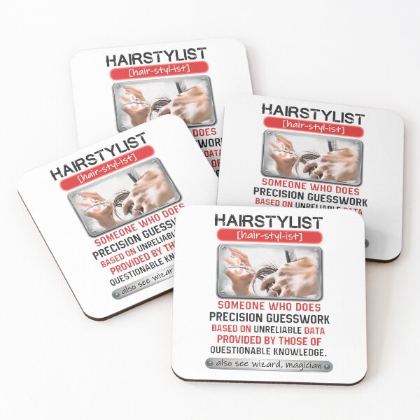 Item preview, Awesome Hairstylist Who Does Precision Guesswork designed and sold by triclownmerch.