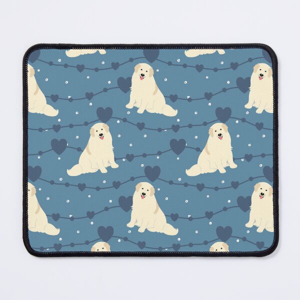 Item preview, Love Cream Great Pyrenees Dog with Markings designed and sold by Lulupainting.