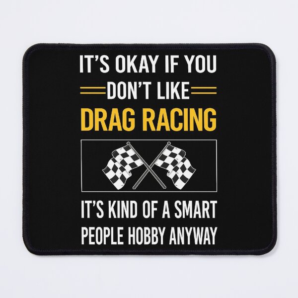 Item preview, Funny Smart People Drag Racing designed and sold by fatherbarliman.