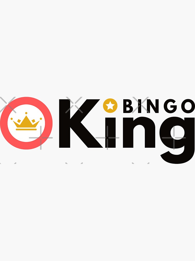 "Bingo King, The King of Bingo Best Player " Sticker for Sale by