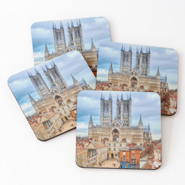 Item preview, Lincoln Cathedral Aerial View designed and sold by Alisonchambers2.