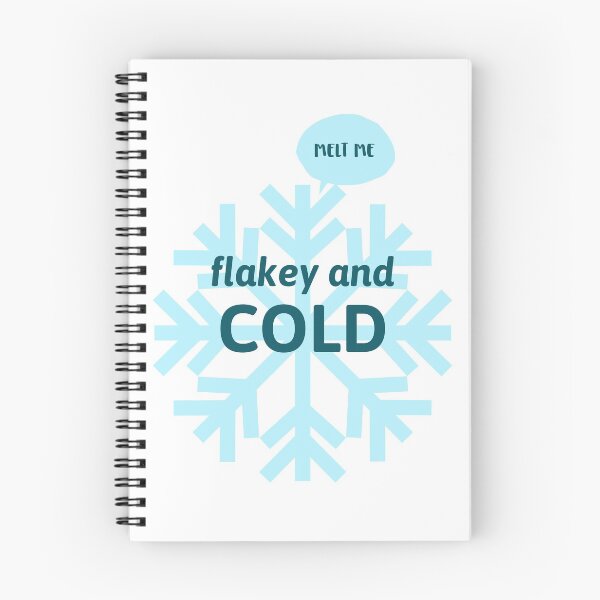 Item preview, melt me flakey and COLD designed and sold by AndPeace702.