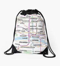 #tagsandthecity / Paris Drawstring Bag