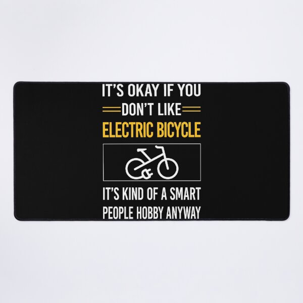 Item preview, Funny Smart People Electric Bicycle E Bike Ebike designed and sold by fatherbarliman.