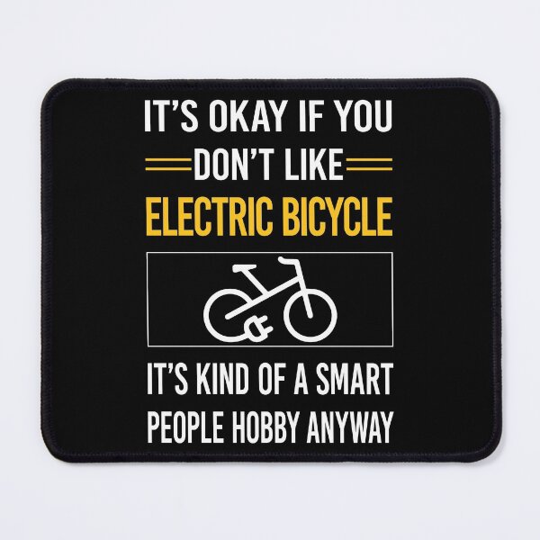 Item preview, Funny Smart People Electric Bicycle E Bike Ebike designed and sold by fatherbarliman.