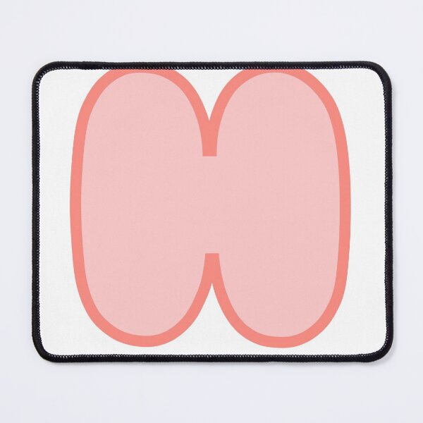 Item preview, H letter pink alphabet designed and sold by Aileenl07.