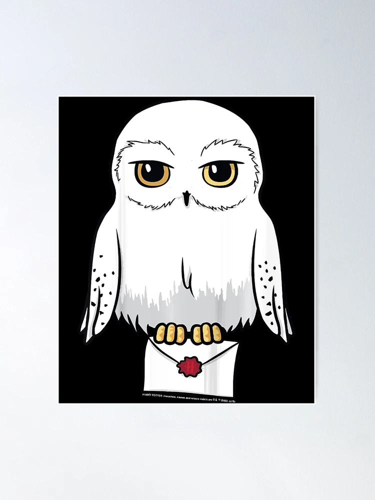 Hedwig Cartoon-Porträt\