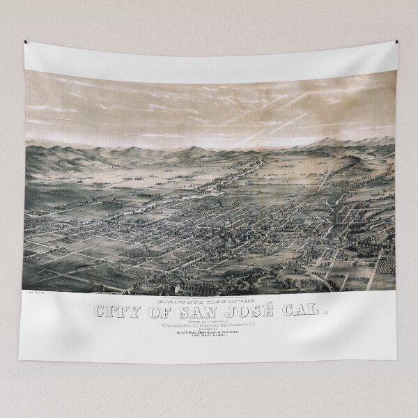 Item preview, San Jose - California - 1869 designed and sold by paulrommer.