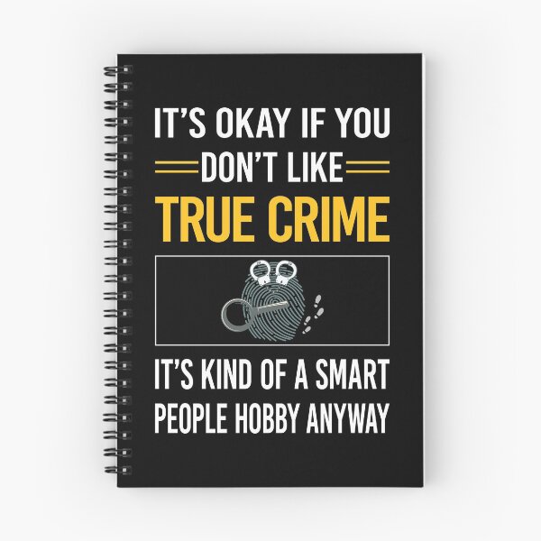 Item preview, Funny Smart People True Crime designed and sold by jiggleterrified.
