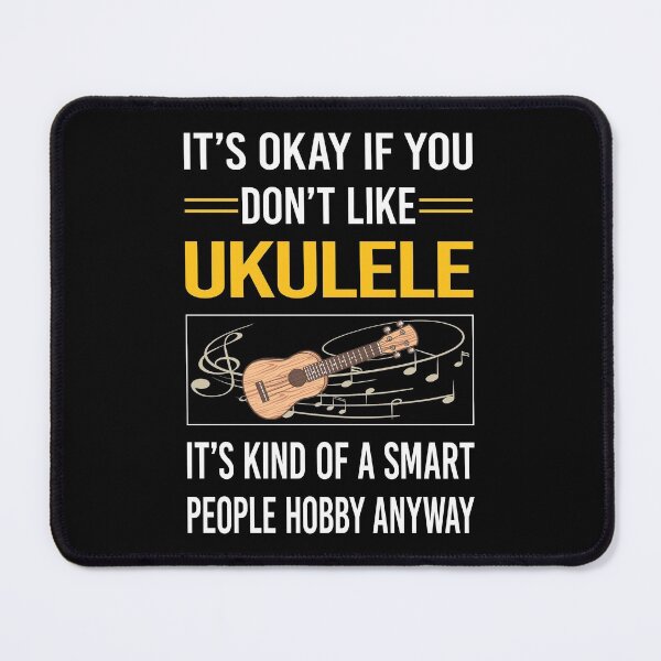 Item preview, Funny Smart People Ukulele designed and sold by jiggleterrified.
