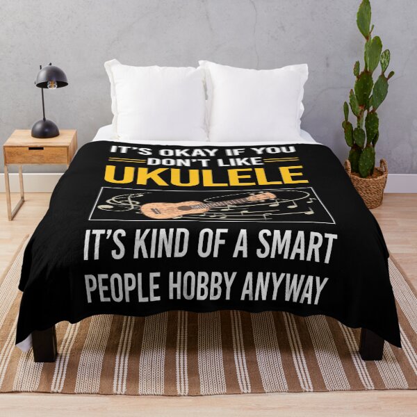 Item preview, Funny Smart People Ukulele designed and sold by jiggleterrified.
