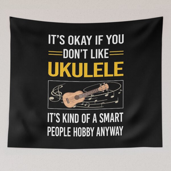 Artikelvorschau, Lustige Smart People Ukulele entworfen und verkauft von jiggleterrified.